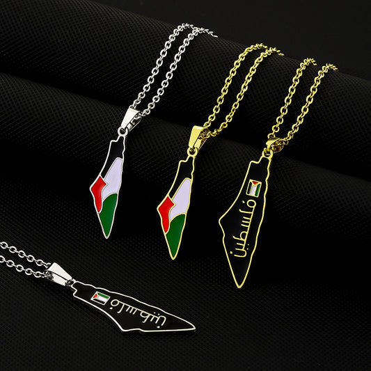 Retro Titanium Steel Pendant Necklace Men And Women Couple Yiwu Accessories New